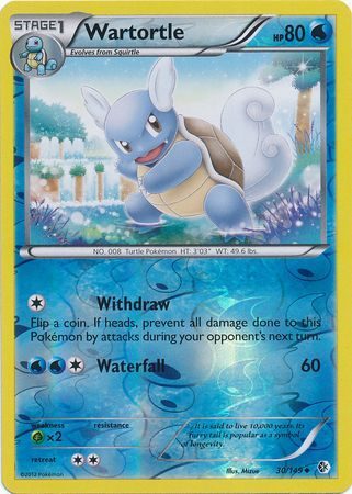 Wartortle - 30/149 - Reverse