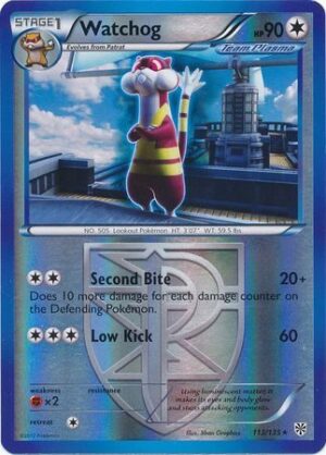 Watchog (Team Plasma) - 113/135 - Reverse