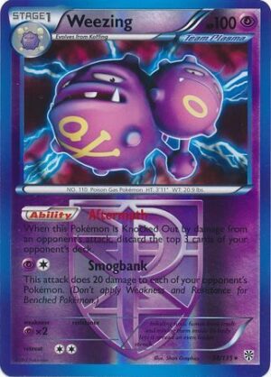 Weezing (Team Plasma) – 58/135 – Reverse