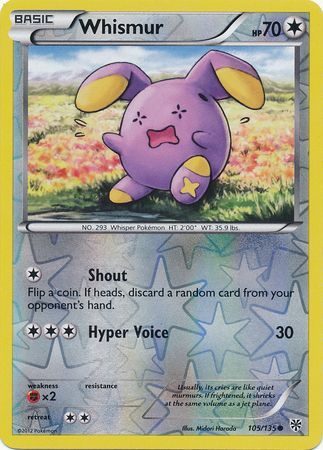Whismur – 105/135 – Reverse