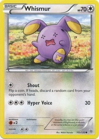 Whismur - 105/135