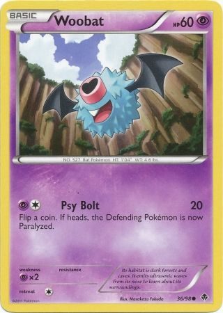 Woobat - 36/98