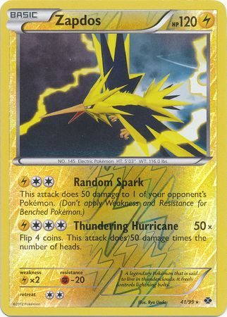 Zapdos - 41/99 - Reverse