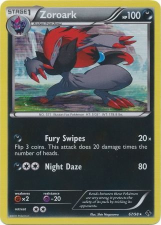 Zoroark - 67/98 (Holo)