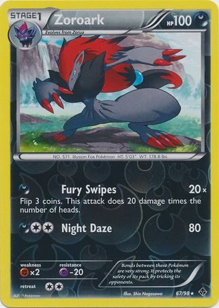 Zoroark - 67/98 - Reverse
