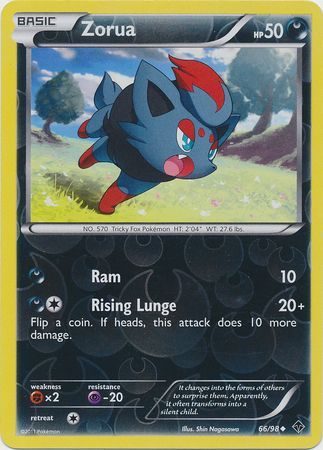 Zorua - 66/98 - Reverse
