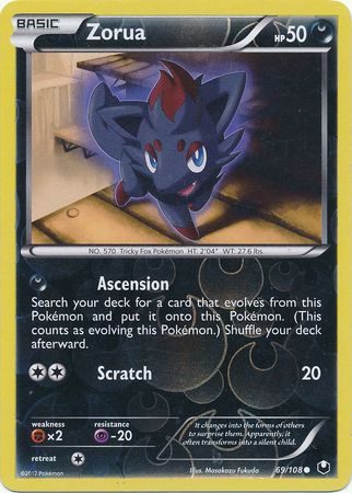 Zorua – 69/108 – Reverse