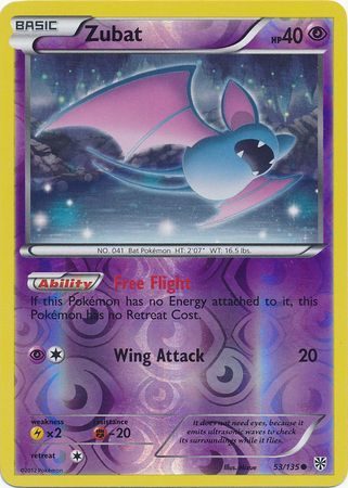 Zubat – 53/135 – Reverse