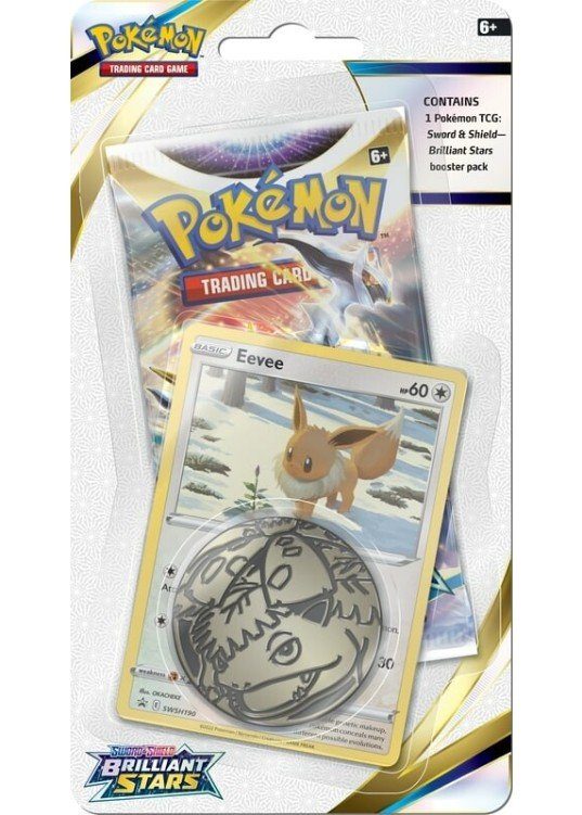 Eevee blister pack (1 stk.) - SWSH Brilliant Star