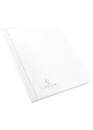 Samlemappe i høj kvalitet: Gamegenic 12-pocket Zip-Up Album - Hvid