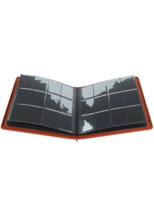 Samlemappe i høj kvalitet: Gamegenic 12-pocket Zip-Up Album - Rød - Gamegenic 12-pocket Zip-Up Album - Rød - Åben mappe