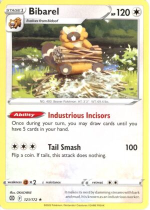 Bibarel - 121/172 - Non Holo