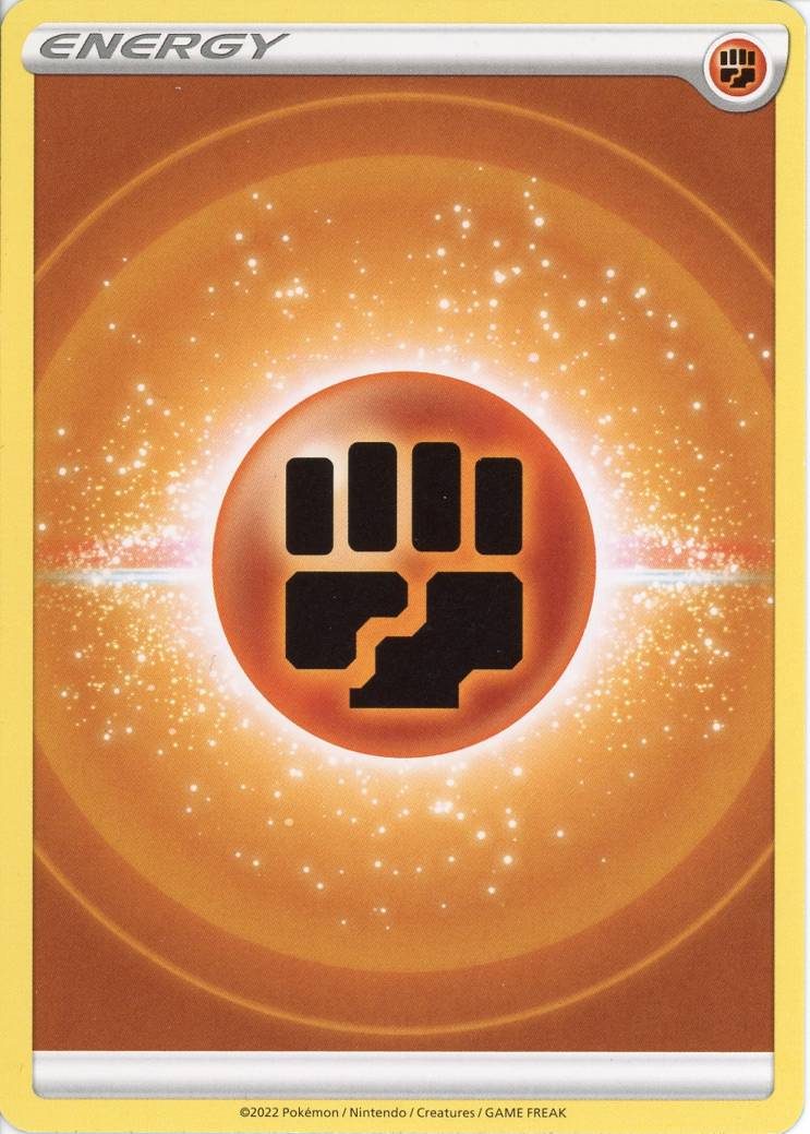 Fighting Energy 2022 - Pokemon