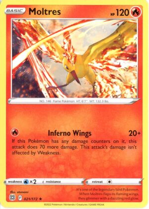 Moltres - 021/172 - Non Holo