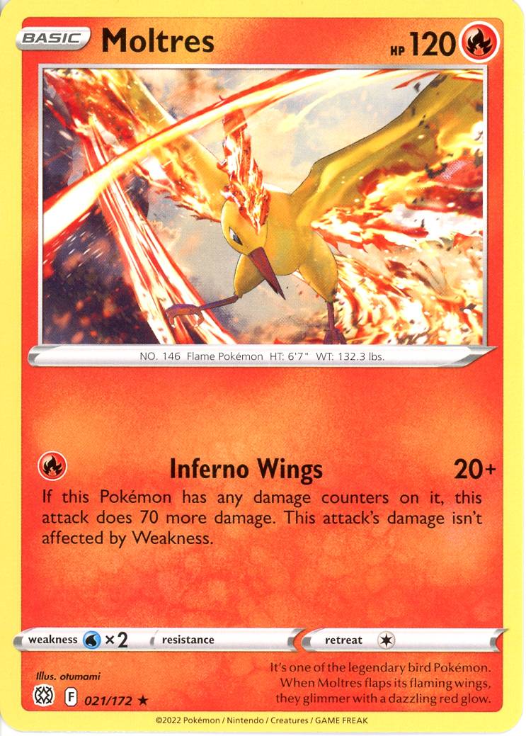 Moltres - 021/172 - Non Holo