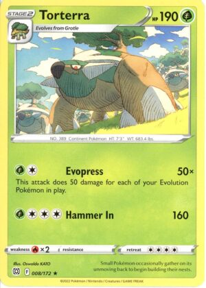 Torterra - 008/172 - Non Holo