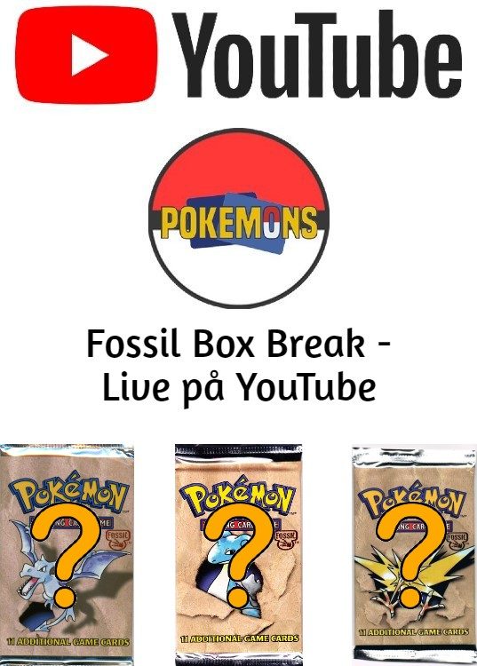 Fossil Booster pakke - live Box Break på YouTube