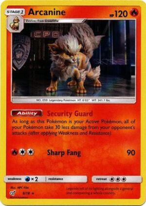 Arcanine - 6/18