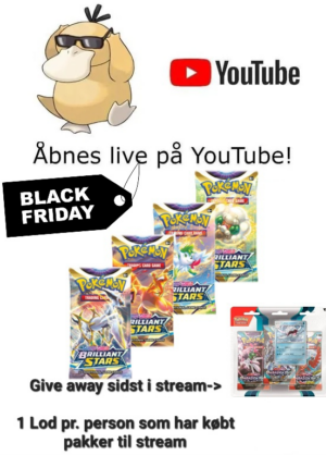 4 Booster pakker fra SWSH Brilliant Stars [Åbnes live på YouTube]