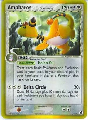 Ampharos δ - 1/101 (Holo)