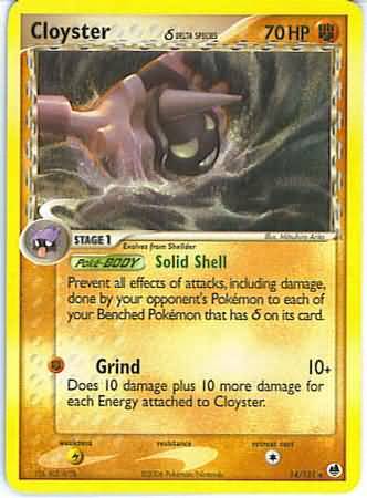 Cloyster δ - 14/101