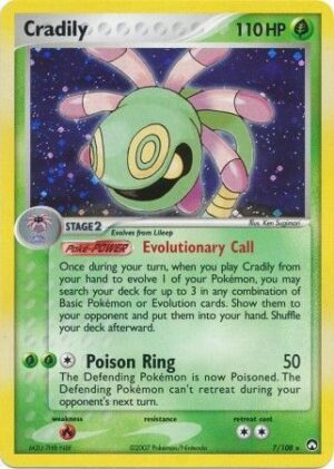 Cradily - 7/108 (Holo)
