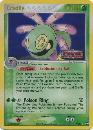 Cradily – 7/108 – Reverse