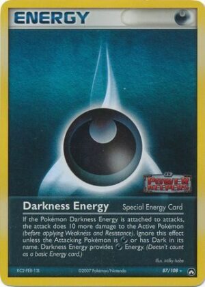 Darkness Energy - 87/108 - Reverse