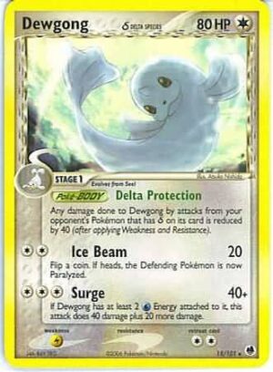 Dewgong &delta; - 15/101