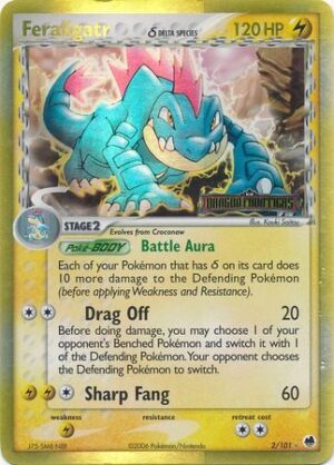 Feraligatr δ - 2/101 - Reverse