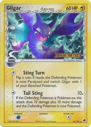 Gligar &delta; - 16/101 - Reverse