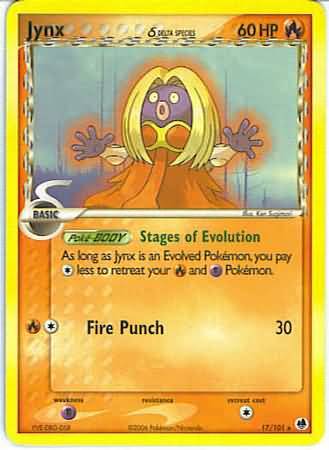 Jynx δ - 17/101