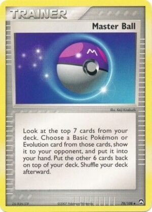 Master Ball - 78/108