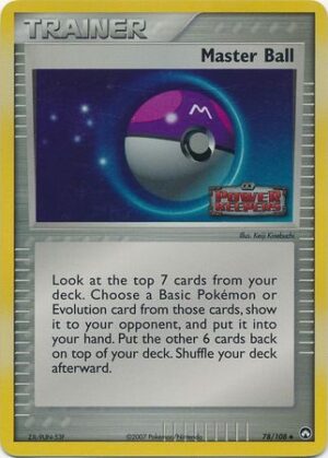 Master Ball - 78/108 - Reverse
