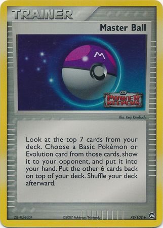 Master Ball - 78/108 - Reverse