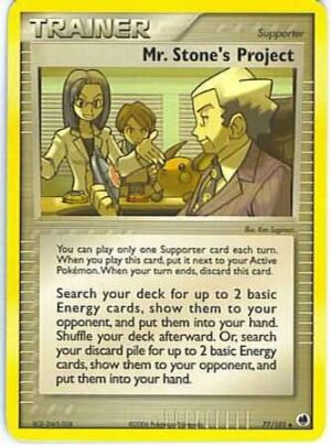 Mr. Stone's Project - 77/101