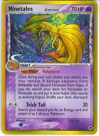 Ninetales &delta; - 8/101 (Holo)