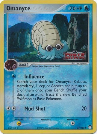 Omanyte - 56/108 - Reverse