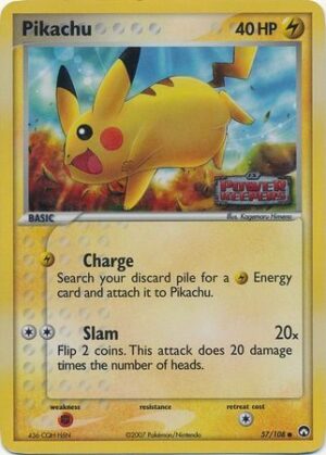 Pikachu - 57/108 - Reverse