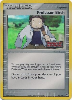 Professor Birch - 80/108 - Reverse