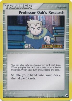 Professor Oak's Research - 80/101 - Reverse