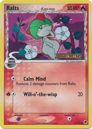 Ralts &delta; – 61/101 – Reverse