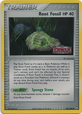 Root Fossil - 86/108 - Reverse
