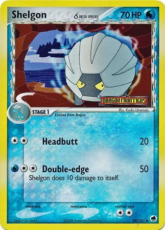 Shelgon &delta; - 38/101 - Reverse