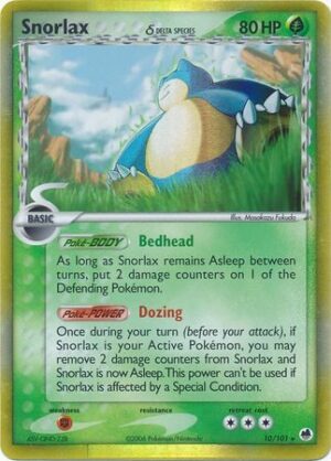 Snorlax δ - 10/101 - Reverse