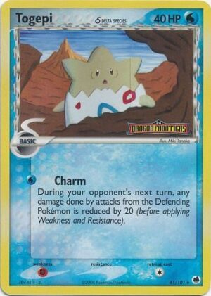 Togepi &delta; - 41/101 - Reverse