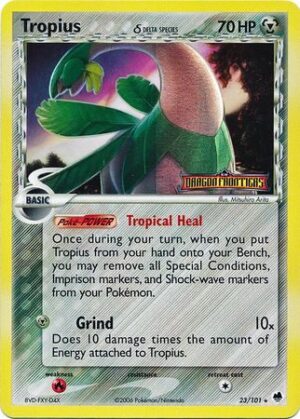 Tropius &delta; - 23/101 - Reverse
