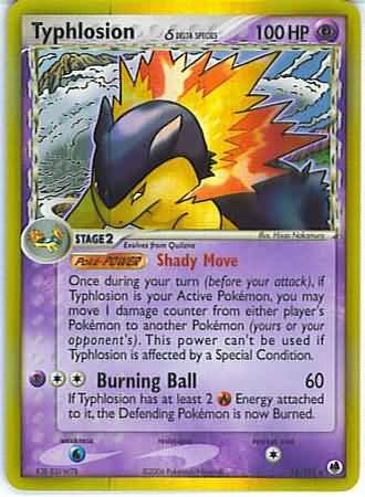 Typhlosion δ - 12/101 (Holo)
