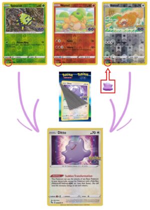 Ditto Pokemon GO TCG