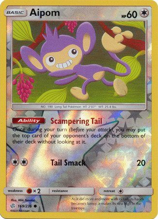 Aipom – 169/236 – Reverse